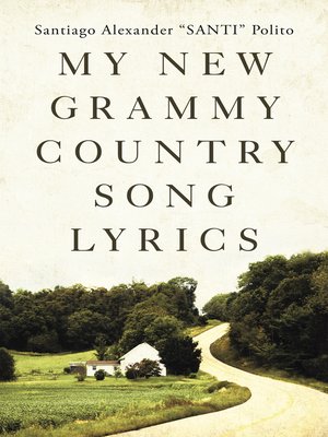 cover image of My New Grammy Country Song Lyrics